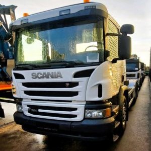 foto Eur6 Scania 6x4 kontejner