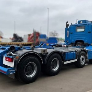 foto 8x4 hák Eur6 kontejner 39t Scania
