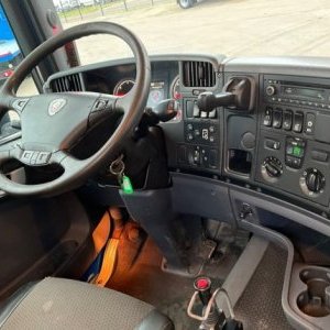 foto 8x4 hák Eur6 kontejner 39t Scania