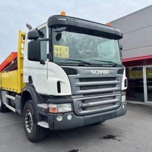 foto 6x4 Eur5 Scania valník + HR