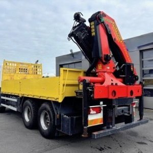 foto 6x4 Eur5 Scania valník + HR