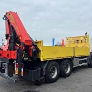 foto 6x4 Eur5 Scania valník + HR