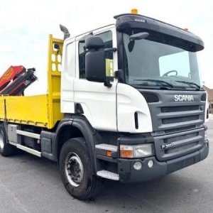 foto 6x4 Eur5 Scania valník + HR