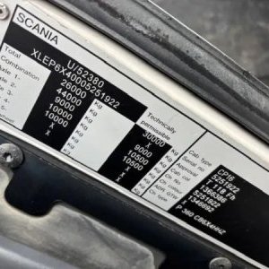 foto 6x4 Eur5 Scania valník + HR