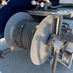foto 7m3 sací vůz kombi Scania čistič kanalizací