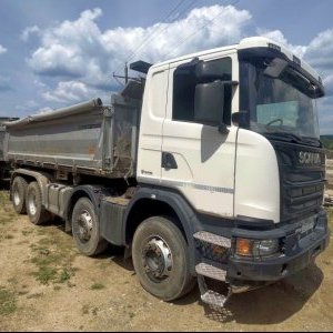 foto TP TRAKTOR 8x4 sklápěč 38t Scania G450 bordmatik S3