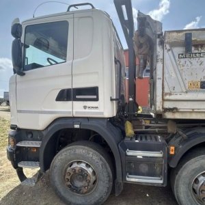 foto TP TRAKTOR 8x4 sklápěč 38t Scania G450 bordmatik S3