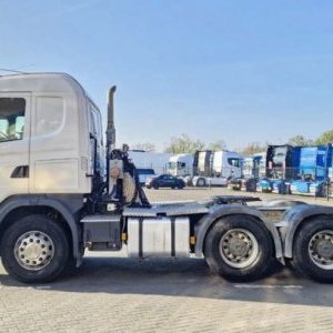 foto 6x4 tahač hydr. Scania G450 automat