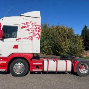 foto EUR5 tahač Scania R420 2x spaní